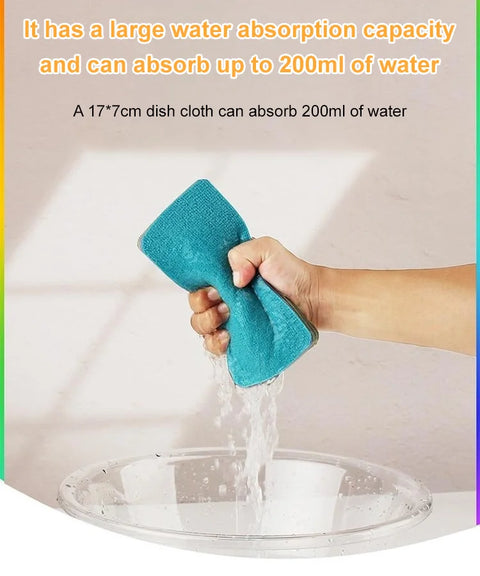 Multilayer Microfiber Reusable Cleaning Rag – Buy 1 Get 1 Free - diverse depot official