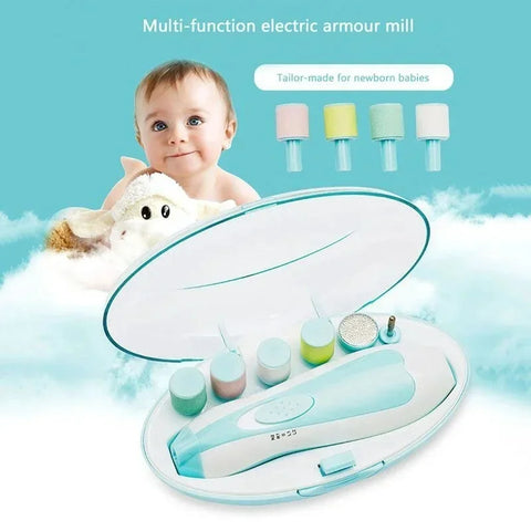 Mom’s Favorite: Electric Baby Nail Clipper – Soft, Safe & Stress-Free | 7-Days Warranty