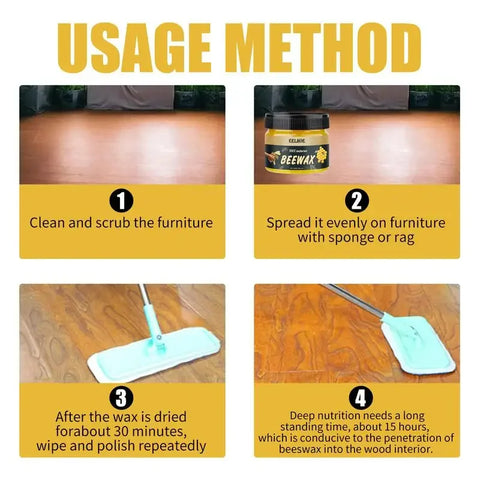 Beeswax Furniture Polish + Spray - diverse depot official