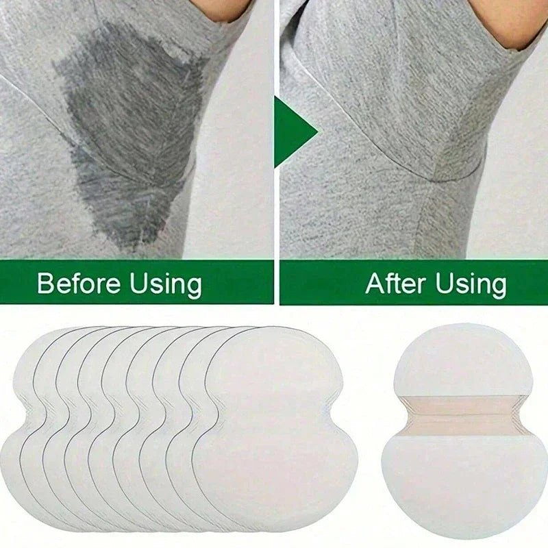 Disposable Underarm Sweat Pads - Invisible, Breathable, Anti-Odor & Comfortable - diverse depot official