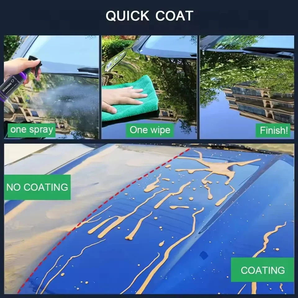 Shine Armor 3-in-1 Ceramic Coating Spray - diverse depot official