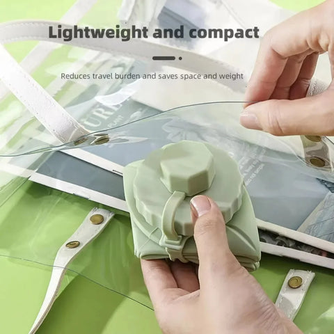 Folding Silicone Water Bottle – Leakproof, Portable & Eco-Friendly