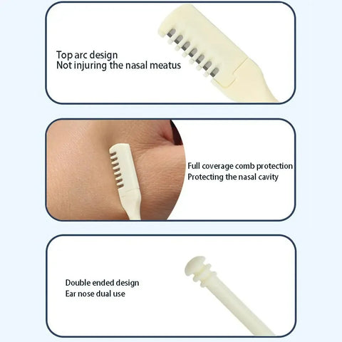 Manual Nose Hair Trimmer – Pain-Free & Portable (Buy 1 Get 1 Free!) - diverse depot official