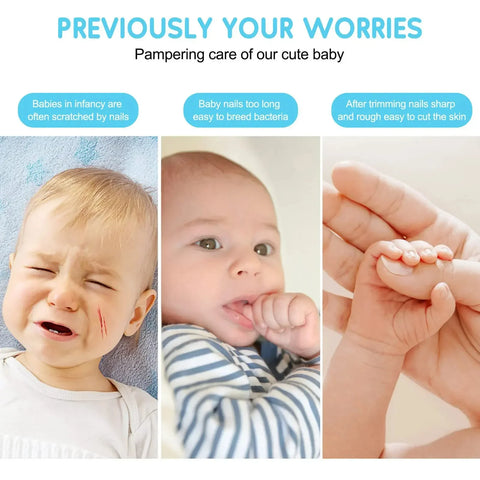 Mom’s Favorite: Electric Baby Nail Clipper – Soft, Safe & Stress-Free | 7-Days Warranty