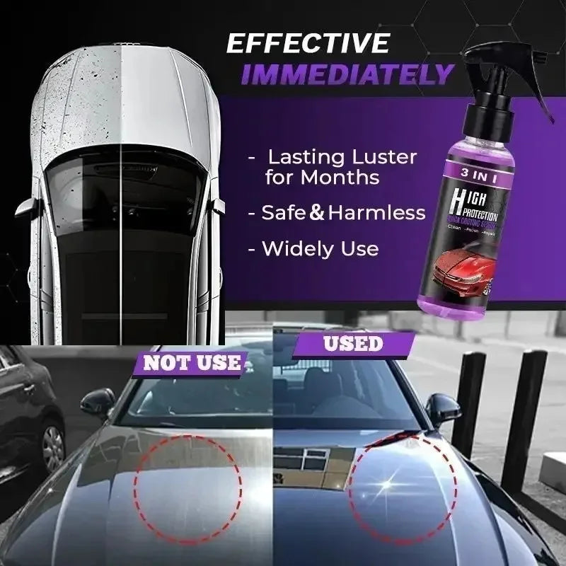 Shine Armor 3-in-1 Ceramic Coating Spray - diverse depot official