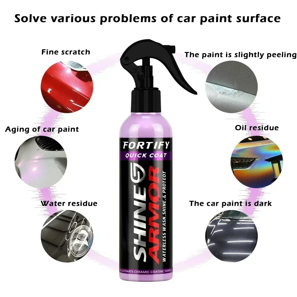 Shine Armor 3-in-1 Ceramic Coating Spray - diverse depot official