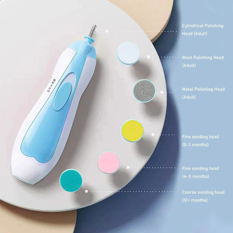 Mom’s Favorite: Electric Baby Nail Clipper – Soft, Safe & Stress-Free | 7-Days Warranty