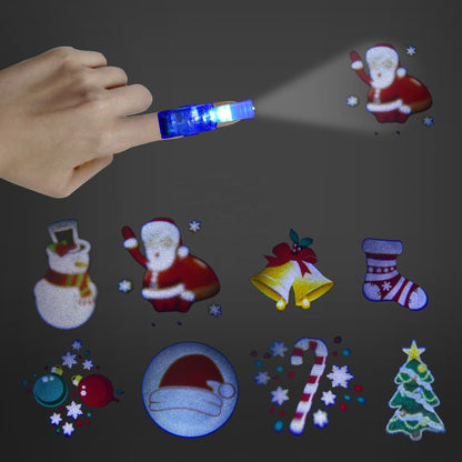 Kids Cartoon Finger Light Projector