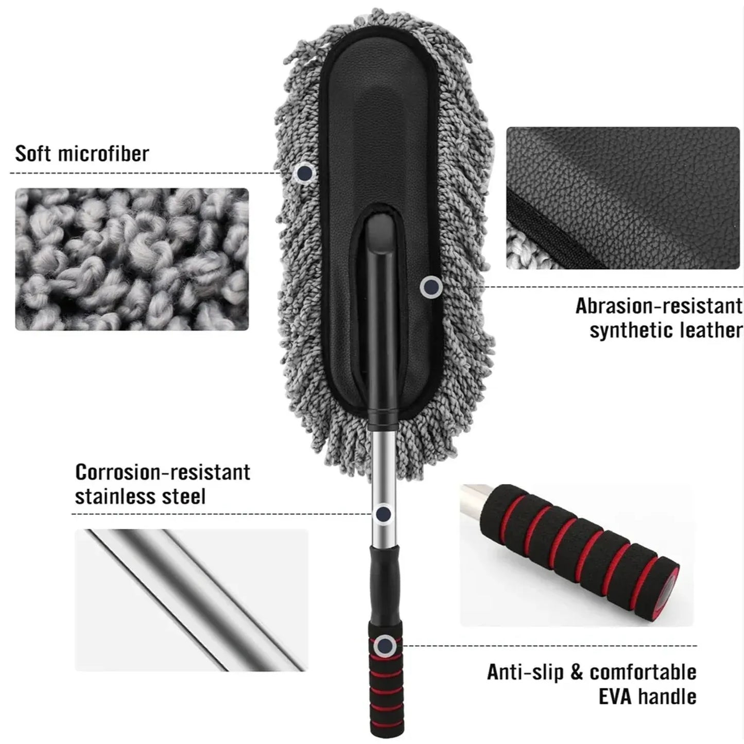 Premium Microfibre Car Duster | Viral Magic Car Duster