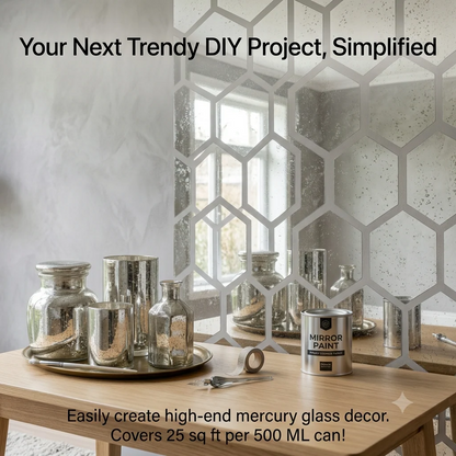 Silver Looking Mirror Paint ( China import )