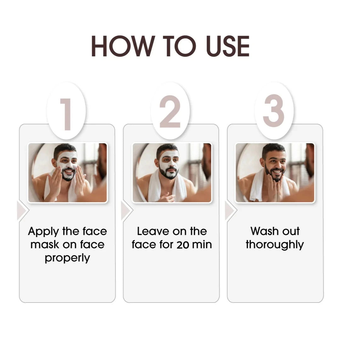 Men's Enzyme De-Tan Face Pack