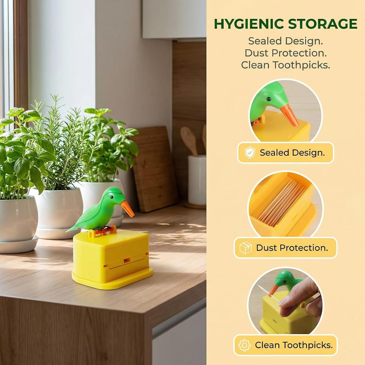 Diverse Depot® | Little Bird Toothpick Dispenser