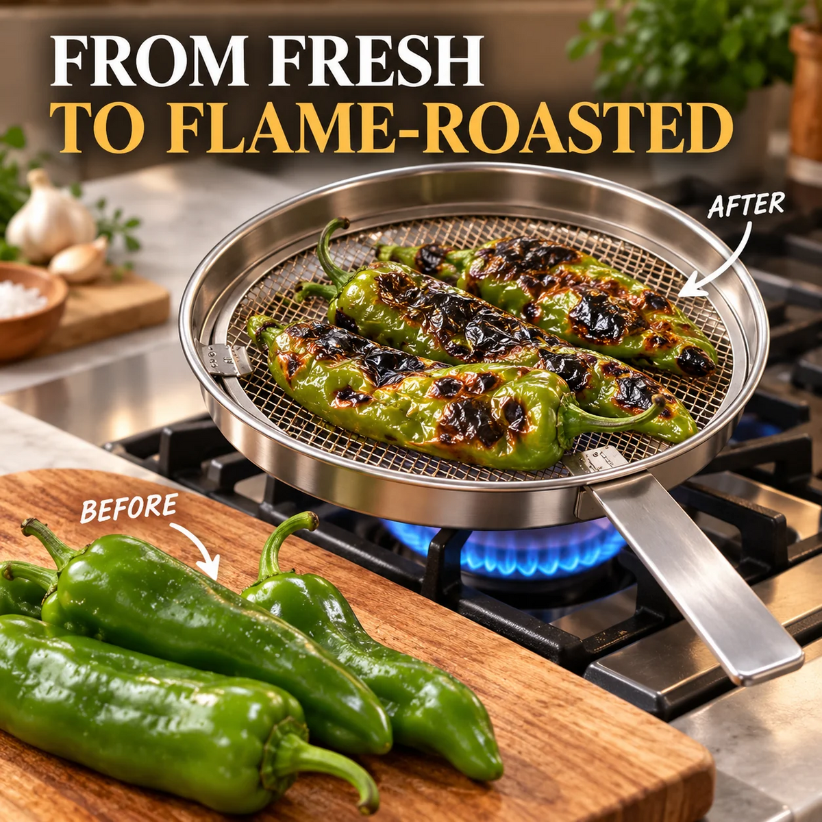 Multipurpose Roasting Mesh Grill