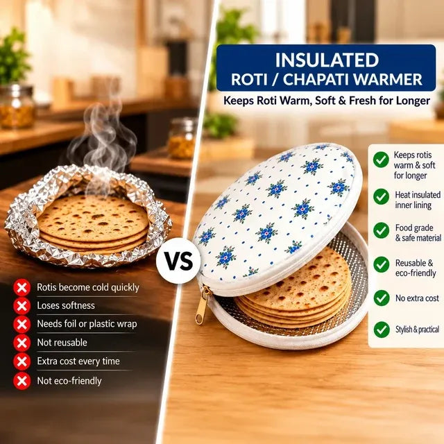 Insulated Roti & Chapati Warmer