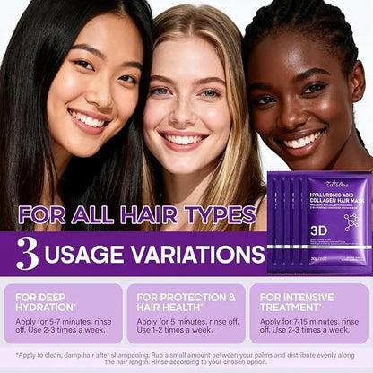 Diverse Depot® | Hyaluronic Acid Collagen Hair Repair Mask