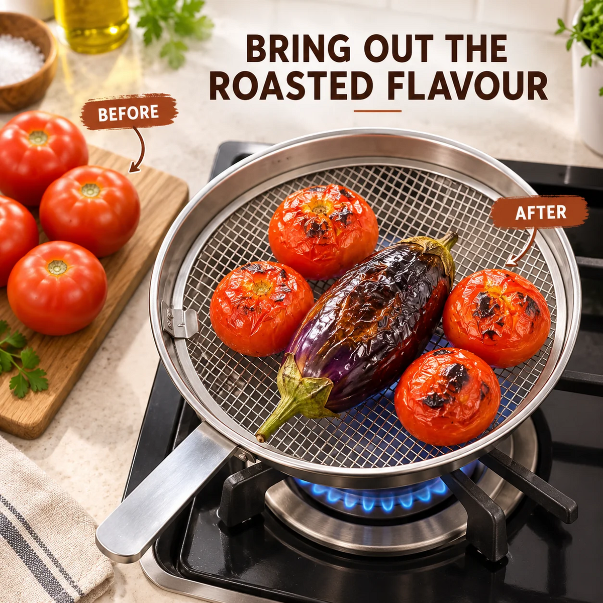 Multipurpose Roasting Mesh Grill