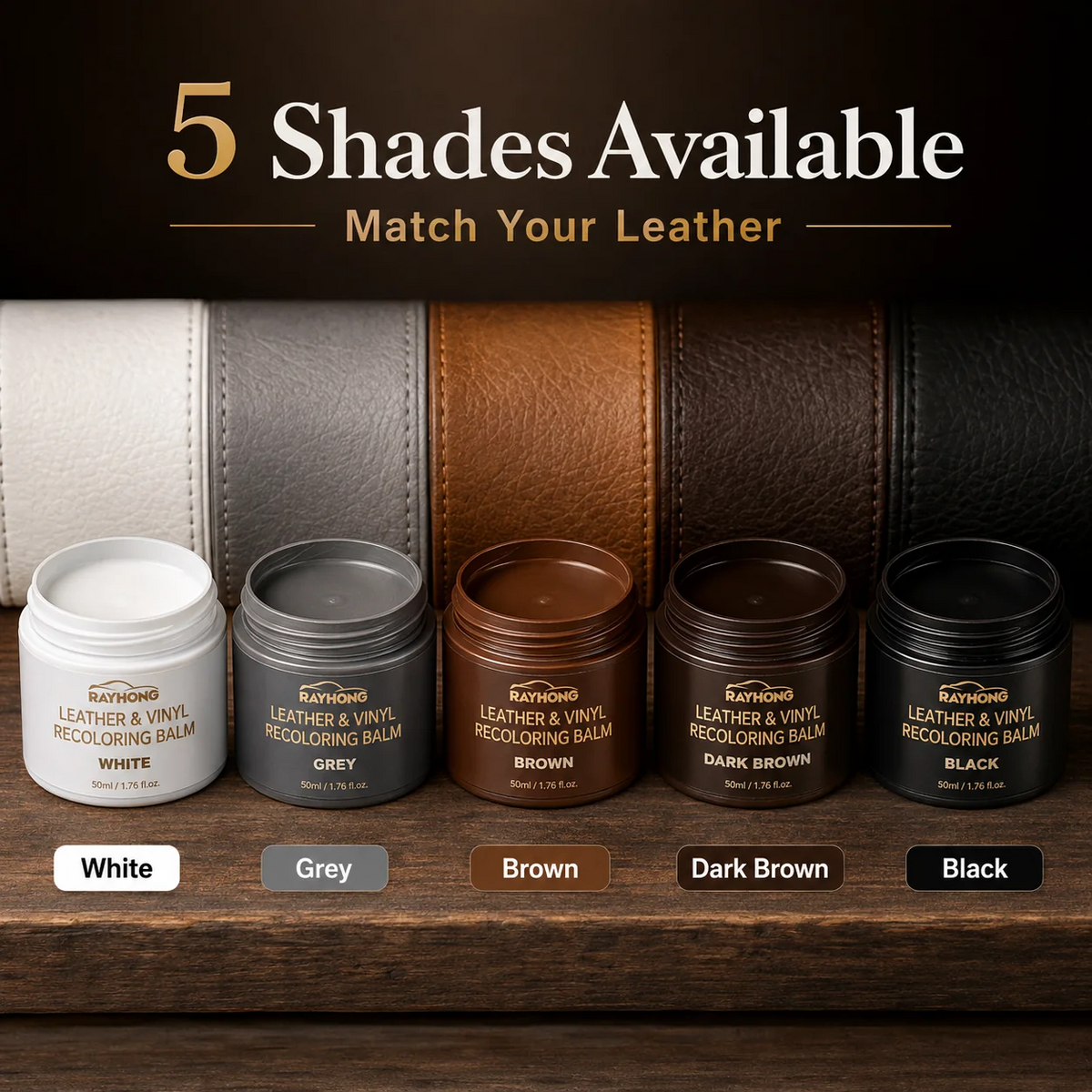 Leather Repair & Recoloring Balm