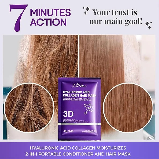 Diverse Depot® | Hyaluronic Acid Collagen Hair Repair Mask