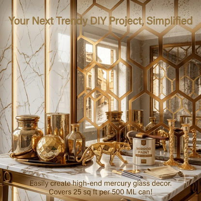 Silver Looking Mirror Paint ( China import )