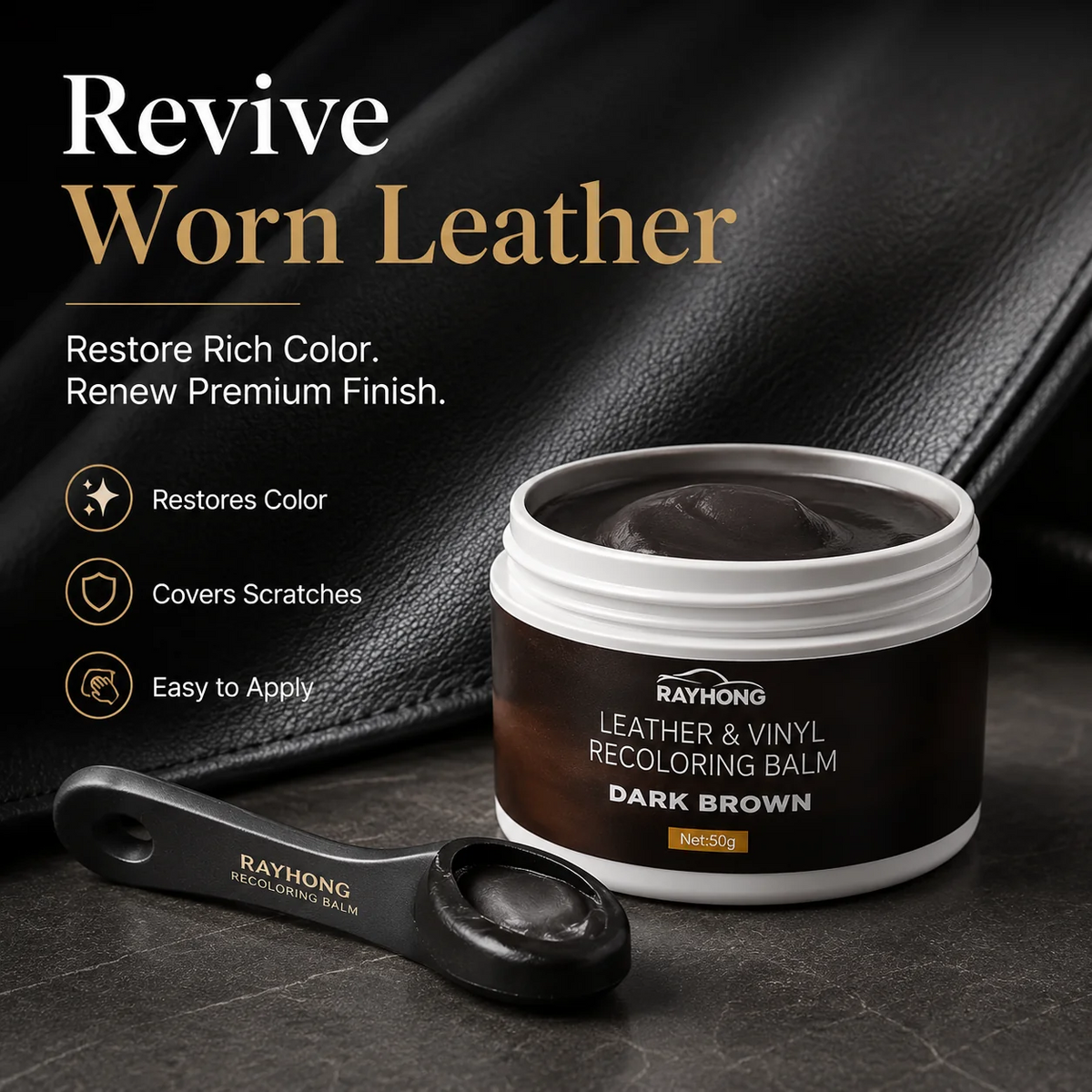 Leather Repair & Recoloring Balm