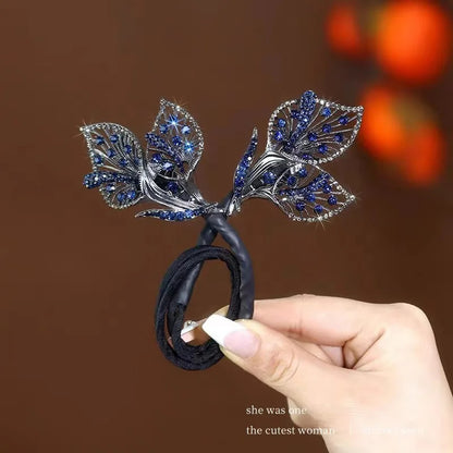 DIVERSE DEPOT™ - Elegant Crystal Butterfly Hair Band